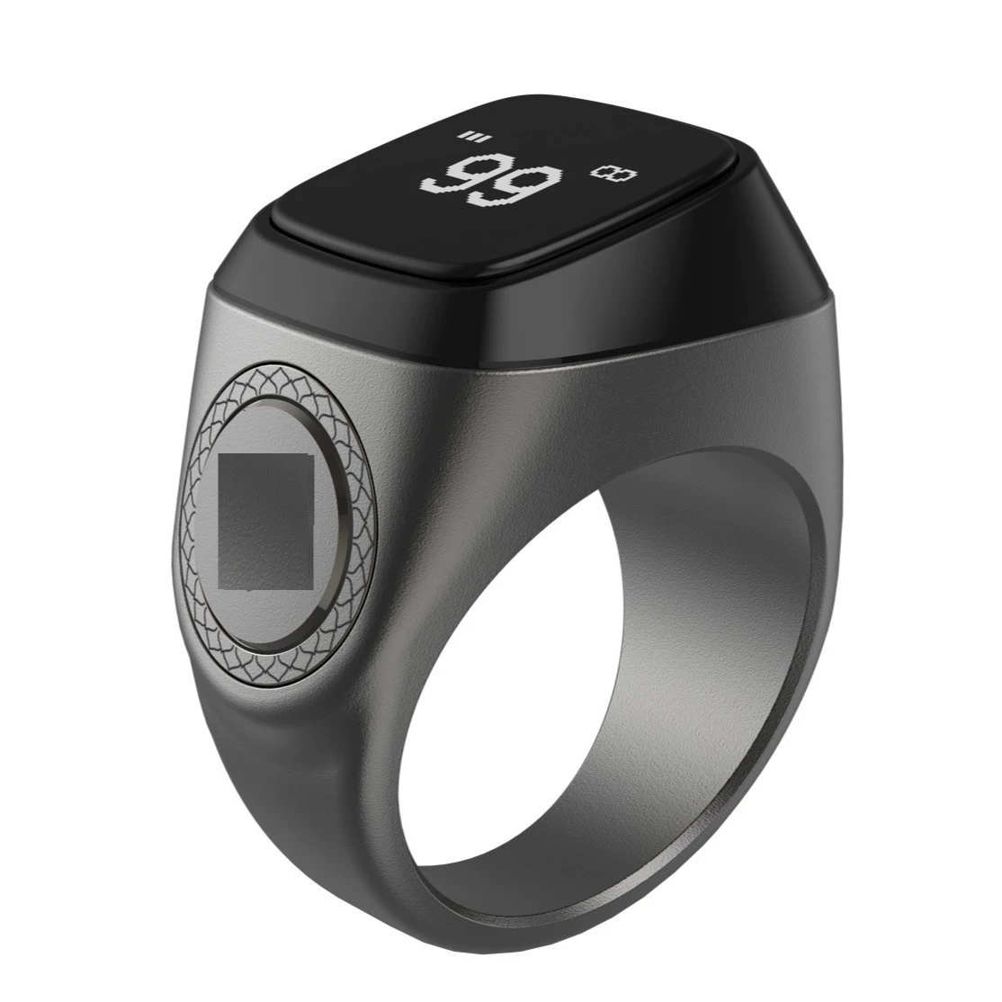 умное кольцо с цифровым дисплеем, из сплава М02, с Bluetooth-счётчиком