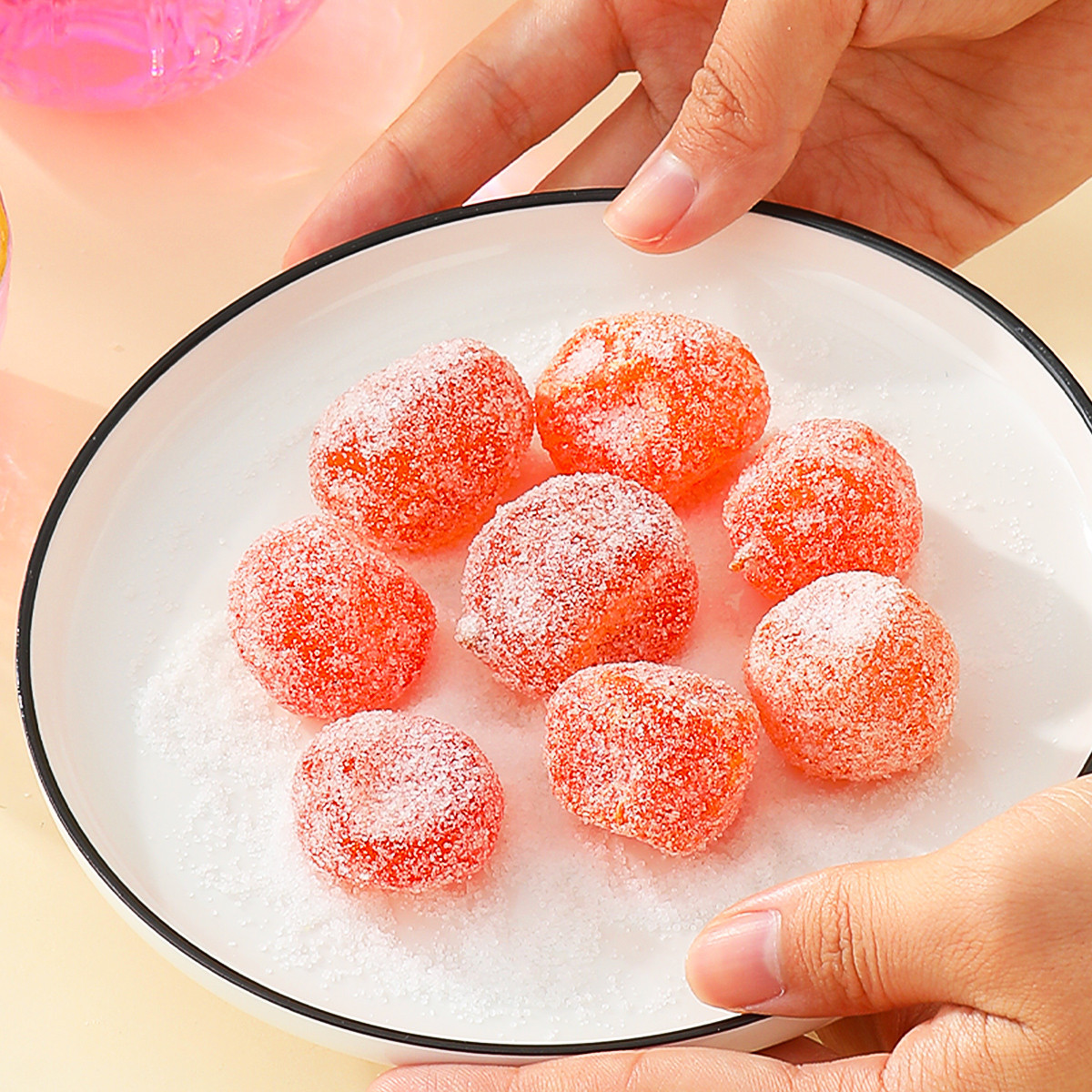 【Qili Fragrance】Rock Sugar Kumquats 250g Bag Thin Skin Thick Flesh Small Kumquats Office Snacks Dried Kumquat Convenient Snack