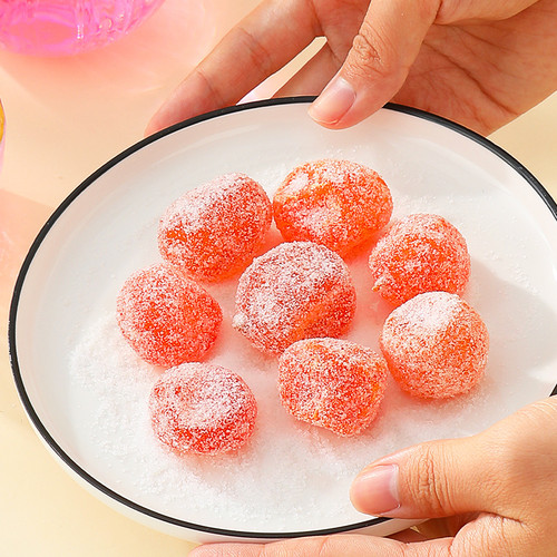 【Qili Fragrance】Rock Sugar Kumquats 250g Bag Thin Skin Thick Flesh Small Kumquats Office Snacks Dried Kumquat Convenient Snack