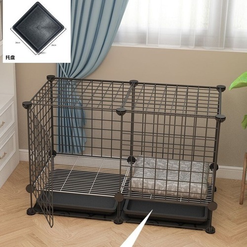 DIY free combination of magic pieces to assemble pet cage fence isolation fence cat cage dog cage rabbit cage wire mesh resin