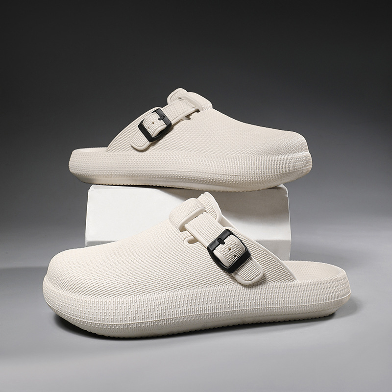 Cleanfita Men's Birkenth Shoes Baotou Men's Spring and Summer Beach Outer Wear Non-slip Waterproof Couple's Casual Slippers Cleanfita Men's Birkenth Shoes Baotou Men's Spring and Summer Beach Outer Wear Non-slip Waterproof Couple's Casual Slippers