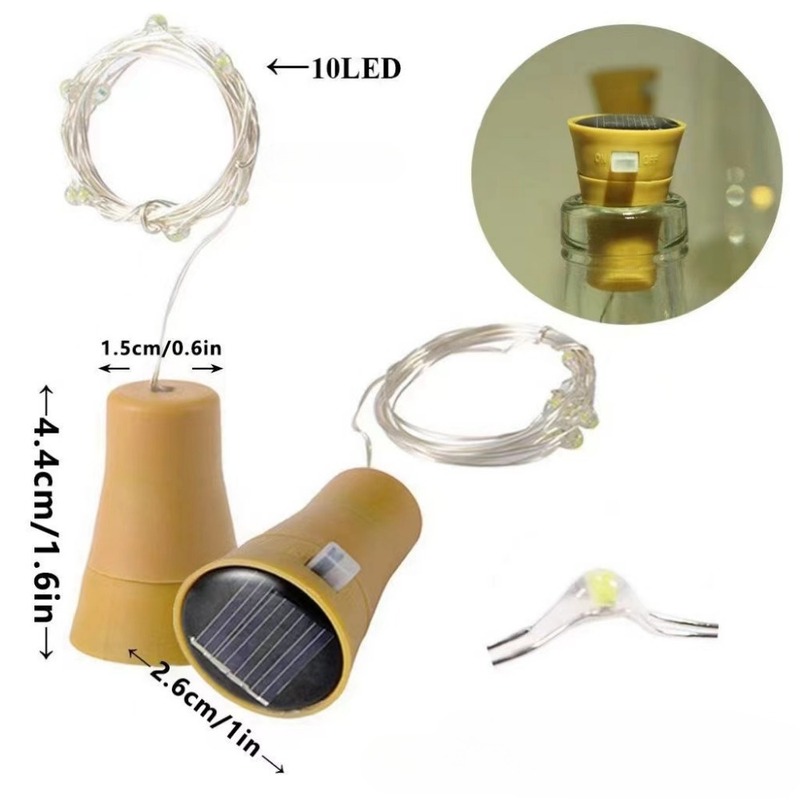 クロスボーダー充電酒瓶電気スタンド差し込み式ledバー清吧食卓装飾雰囲気尖頭電気スタンド小夜灯|undefined