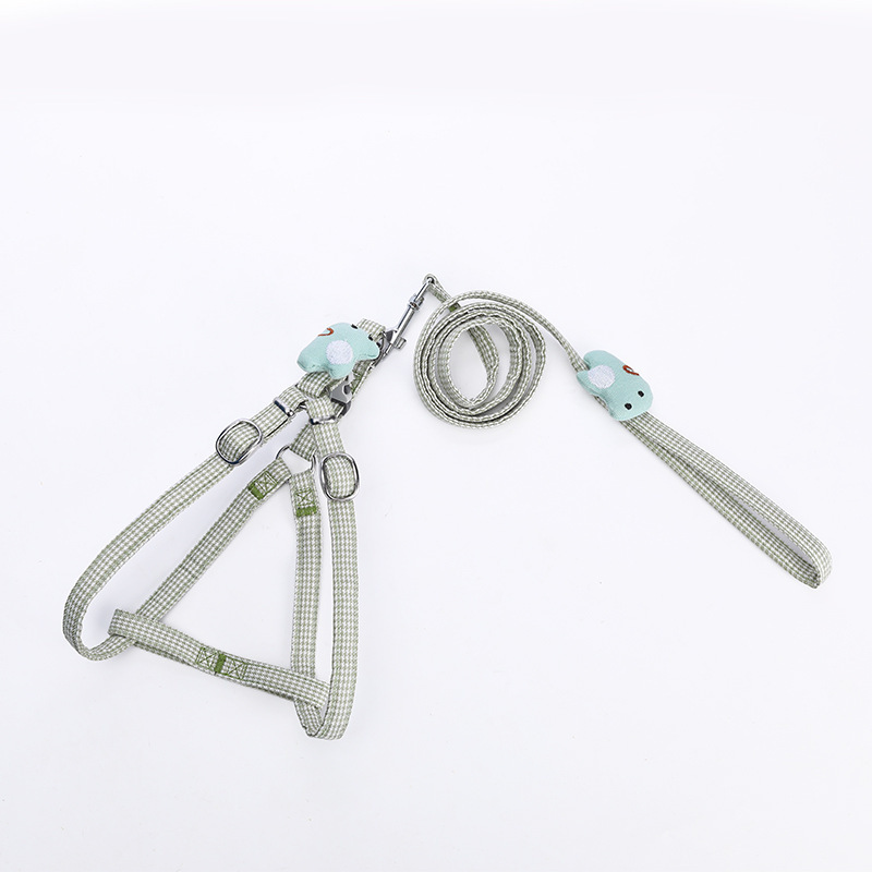 Cuerda de tracción para gatos, tarjeta en forma de I, correa para gatos de pata de gallo de alto valor, correa para pasear perros, cadena para perros pequeños y medianos