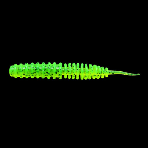 Lure Bait Screw Threaded Needle Tail Fake Bait for Mandarin Fish and White Barbel Soft Worm Bionic Wholesale Light Dance Worm 1.3g 6cm