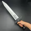Single sword grey handle + painted blade