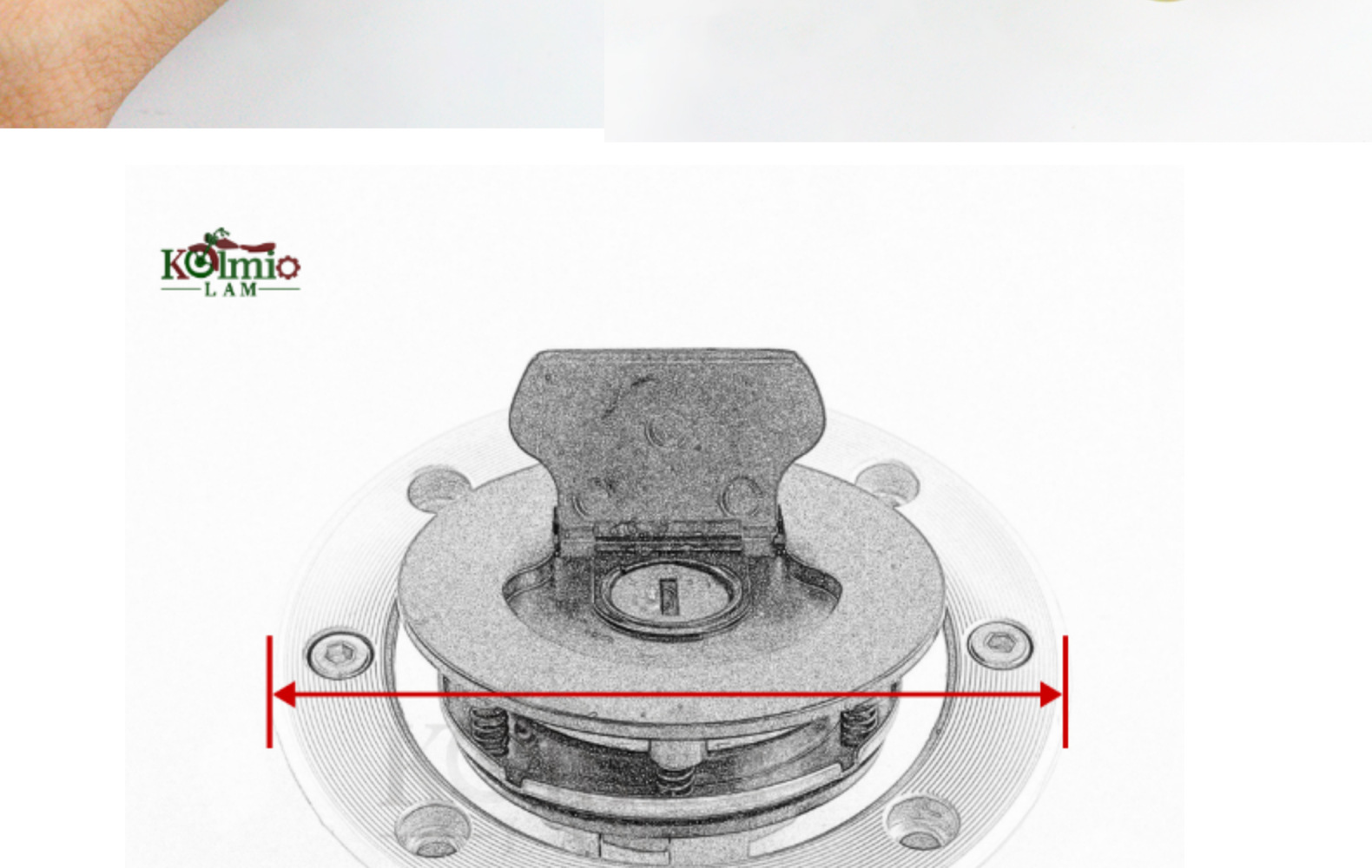 Suitable for Suzuki SV650/DL650/DL1000 motorcycle electric door lock fuel tank cap lock car lock front lock