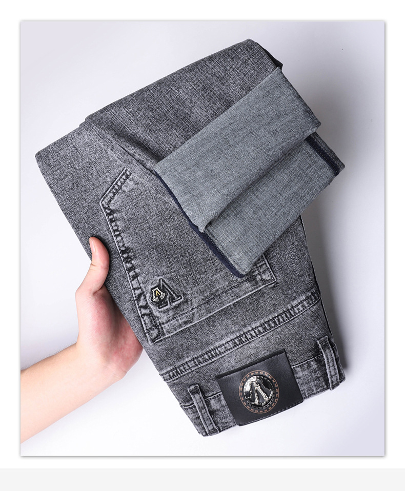 Herren Jeans Mit Geradem Schnitt Für Einen Legeren Look_voghion.com