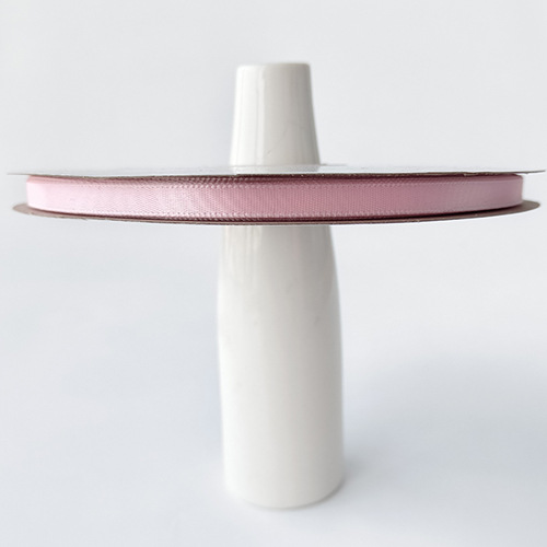 6mm poliéster cinta flores pastel de regalo embalaje cinta hecha a mano arco cinta en stock al por mayor