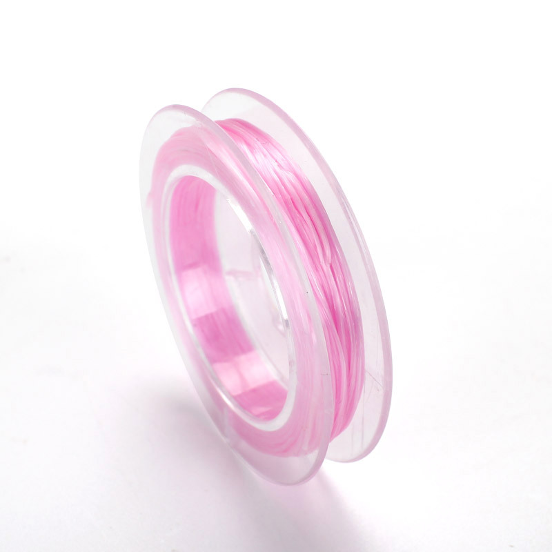 Cordón de pulsera de alta calidad de alambre plano elástico, cordón de cuentas resistente al desgaste, cordón de juego de alta elasticidad, cordón especial para pulsera