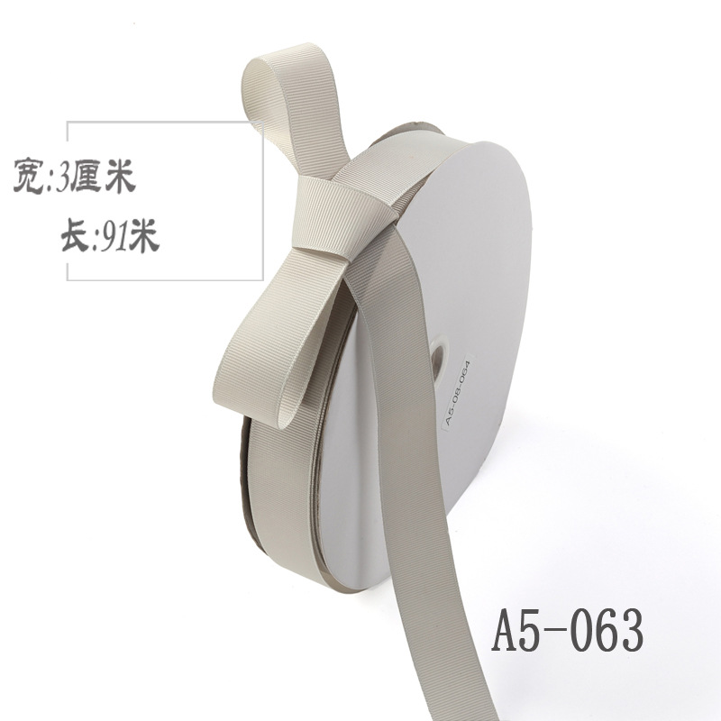 3cm de alta densidad costilla cinta arco cinta ramo caja de regalo embalaje color Ropa Accesorios cinta Decoración