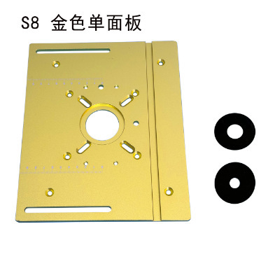 アルミニウム合金C8電動木工用ミニテーブルソー、溝切り・エッジ加工用、パネルサポート付き、クロスボーダー人気商品、逆転式|undefined