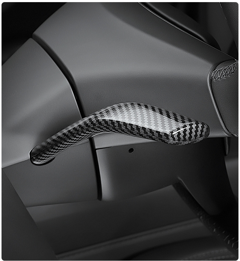 Suitable for the New Version of Tesla Model Y/Yl Gear Shift Lever Cover Interior Gear Shift Handle Decorative Patch Accessories