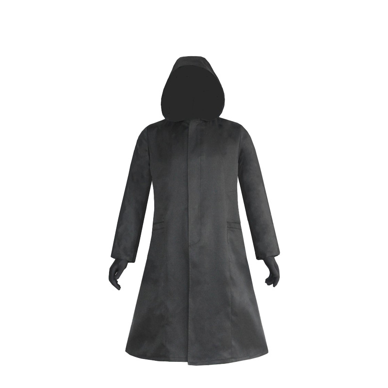 Черная куртка + перчатки.