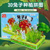 Golden rice new pattern rabbit plant Cultivate Toys candy interest kindergarten children snacks box-packed Special purchases for the Spring Festival wholesale