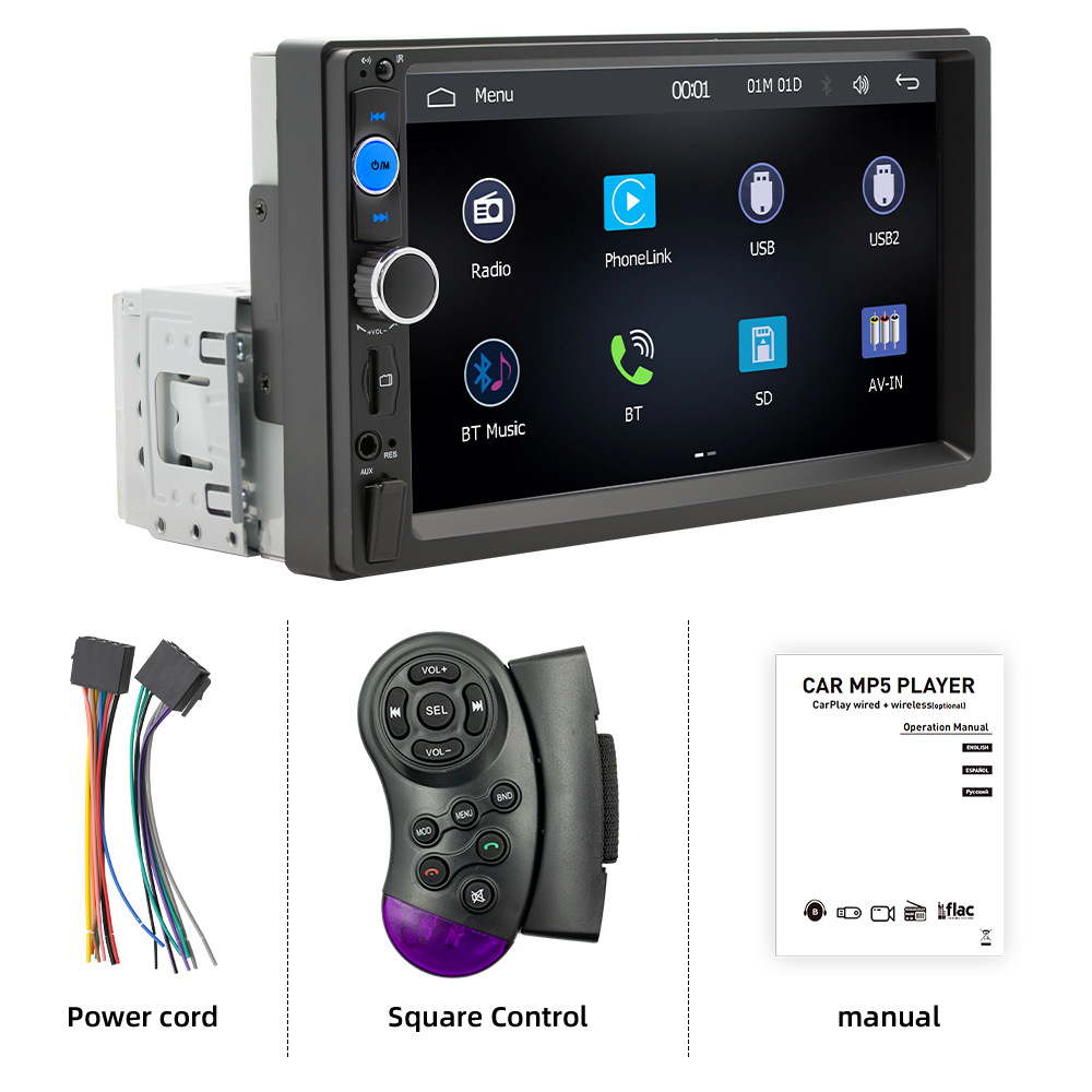 Reproductor mp5 Bluetooth para coche