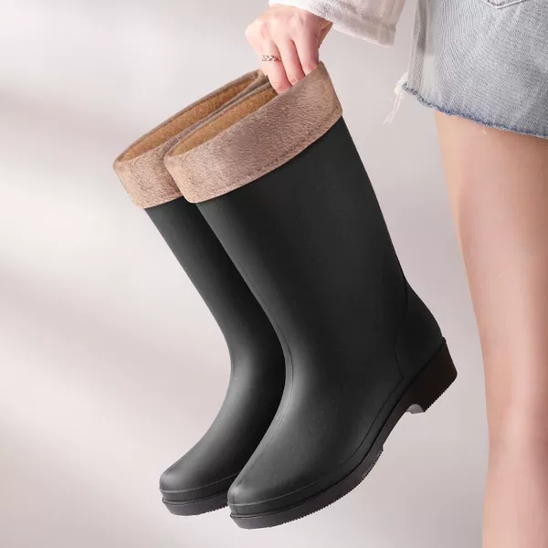 Matte, black, fleece, detachable