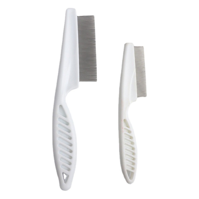 Pet Dog Cat Flea Removal Comb Lice Removal Cleaning Beauty Comb Hair Removal Pet Supplies Teeth Straight Flea Comb