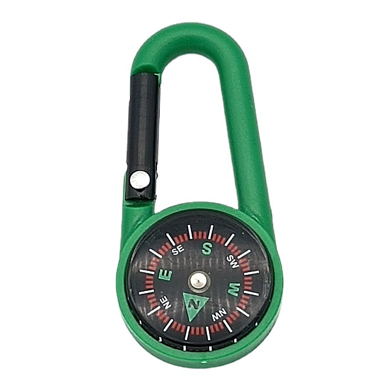 ABS compass to northern needle multi -function backpack buckle outdoor compass fast hanging climbing climbing fastener compass 3