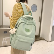 书包女款中小学生小清新大容量双肩包旅游出行耐用时尚百搭背包