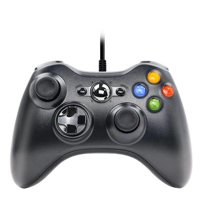 Совместимый с консолью Xbox 36 проводной контроллер для ПК с вибрацией, голый