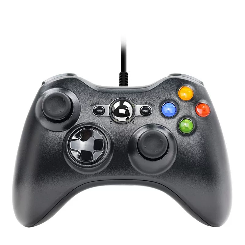 Совместимый с консолью Xbox 36 проводной контроллер для ПК с вибрацией, голый