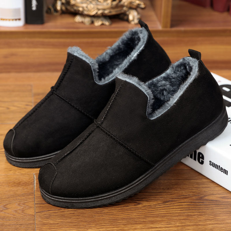 Demi-season keep warm casual boots flat