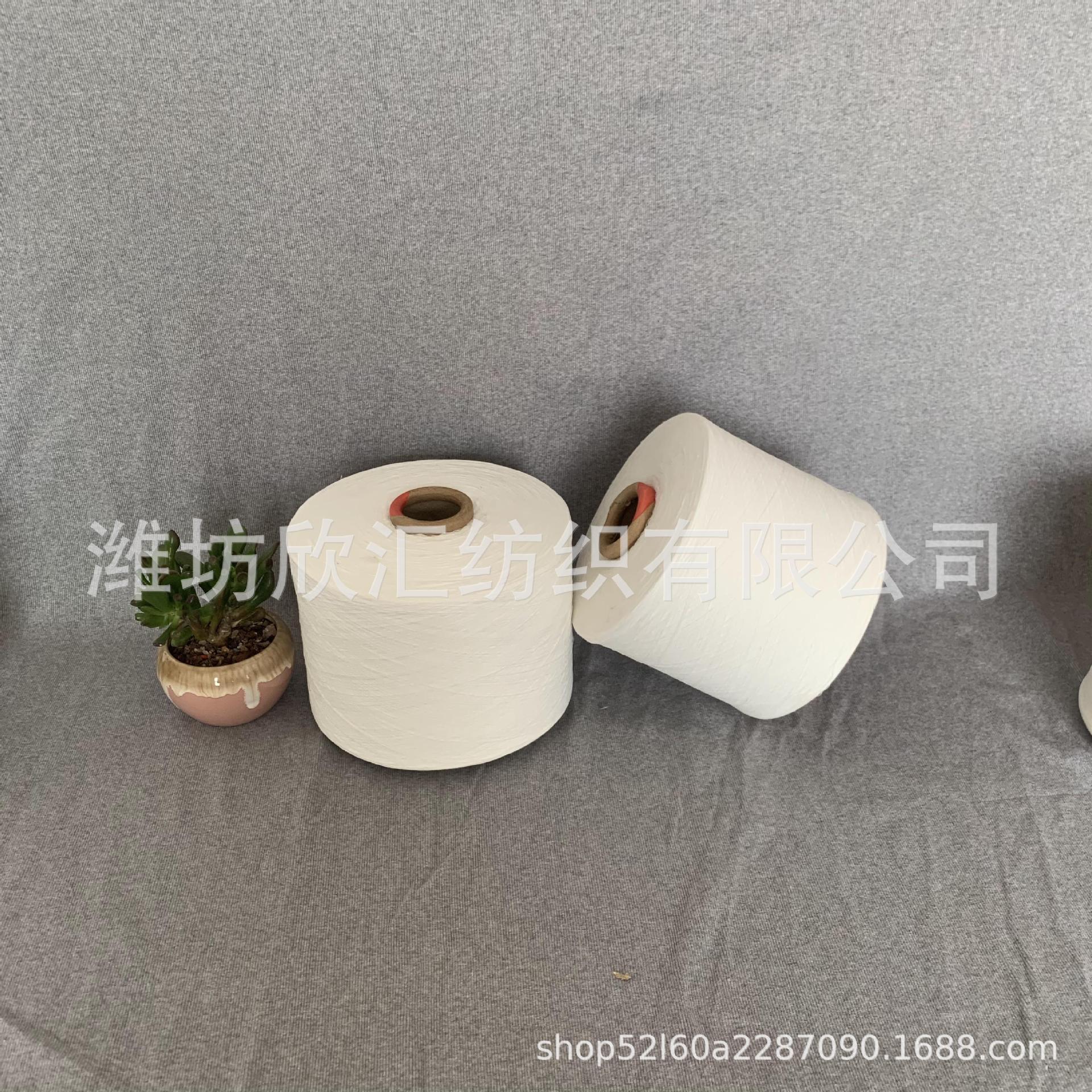 天丝亚麻纱32支 天丝棉纱40支天丝粘胶纱 涤纶天丝纱现货 2302