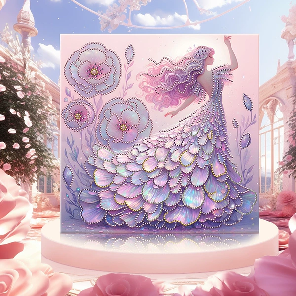 Canvas, materials set, 30×30cm