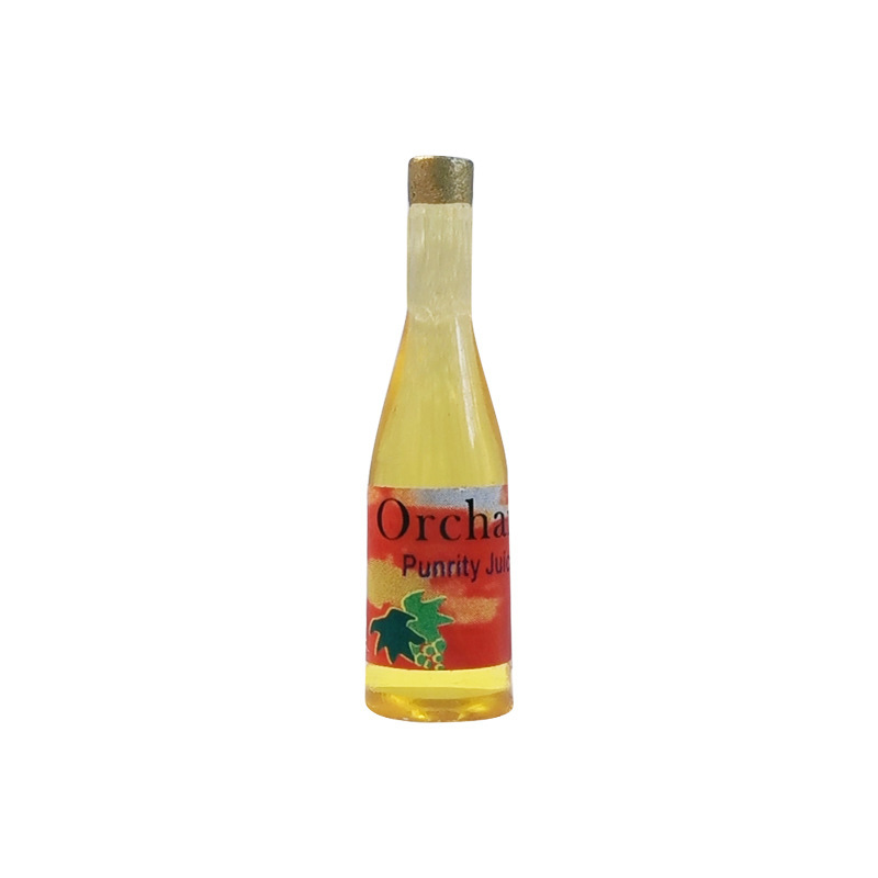Dollhouse accesorios de casa de muñecas botellas de cerveza miniatura props de disparo micro paisaje mini botella de vino D136