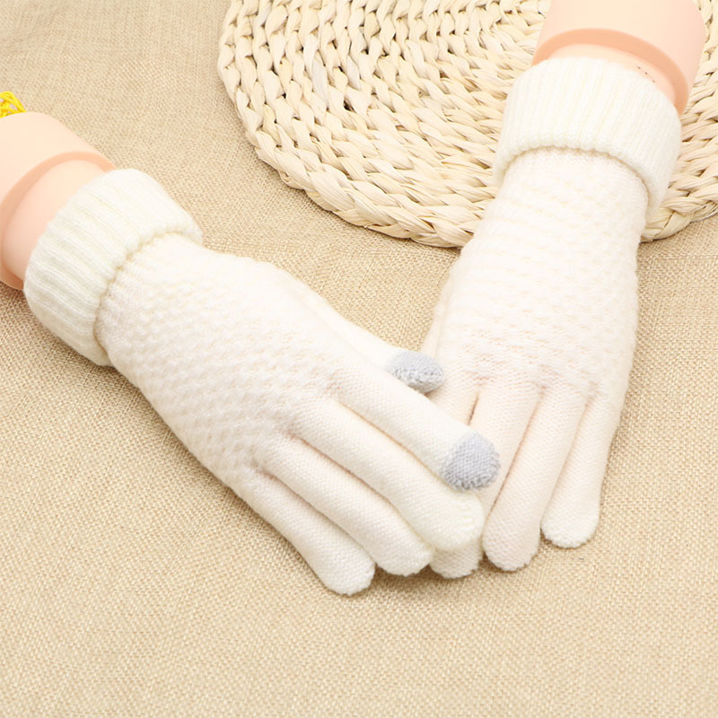 Women's Basic Simple Style Solid Color Gloves 1 Pair display picture 3