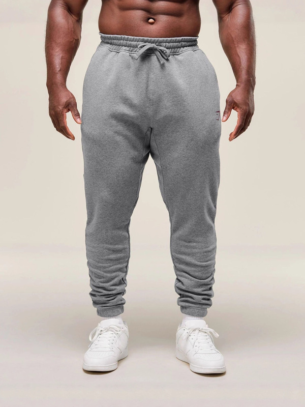 GYMSHARK男士运动裤慢跑者健身房肌肉健美休闲裤棉质印花长裤|undefined