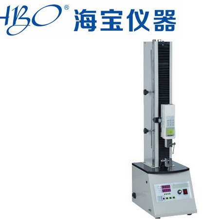 HDE-500 海宝电动单柱立式机台电动测试台高精度数显拉力测试台