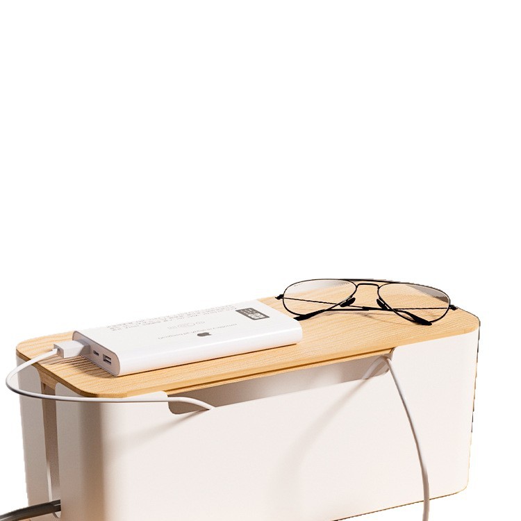 caja de recepción de enchufe enchufe placa de cable de alimentación cable de datos cargador de cable de almacenamiento de cable de escritorio hub