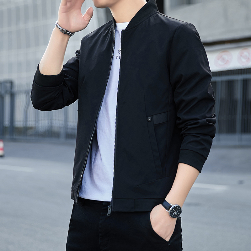 Men's Clothing spring new style workwear jacket men's spring casual autumn hooded jacket_ecoleips.com