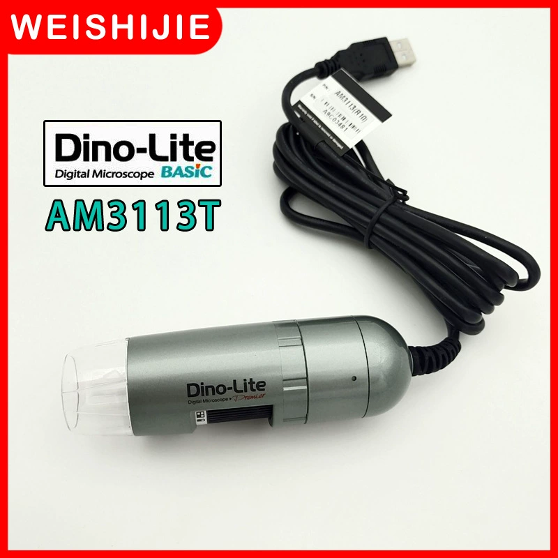 Тайваньский цифровой микроскоп Dino lite AM3113T с измерением и USB-интерфейсом камеры 20-50X200X