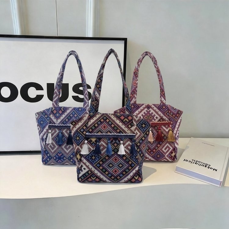 2026 moda nacional estilo flujo bolso de hombro popular nuevo bolso de viaje bolso de estilo chino bolso de mujer moda image 4