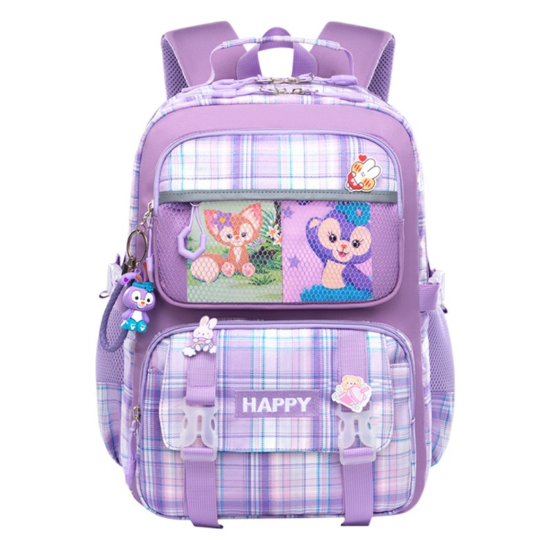 Bolso de la escuela transfronteriza niñas 1-3-6 grado mochila escolar de dibujos animados niñas niños Escuela Primaria mochila