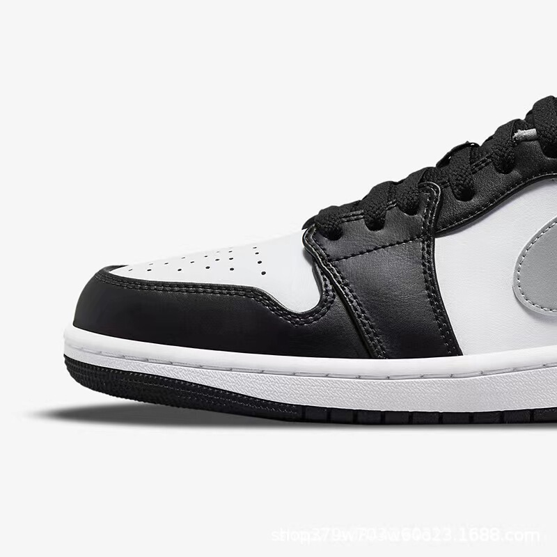 Putian AJ1 Joe 1 sneaker Shadow Grey Inverted Black and White Panda Men's Shoes Low-top Women's Shoes Pure Original Ash Basketball Shoes
