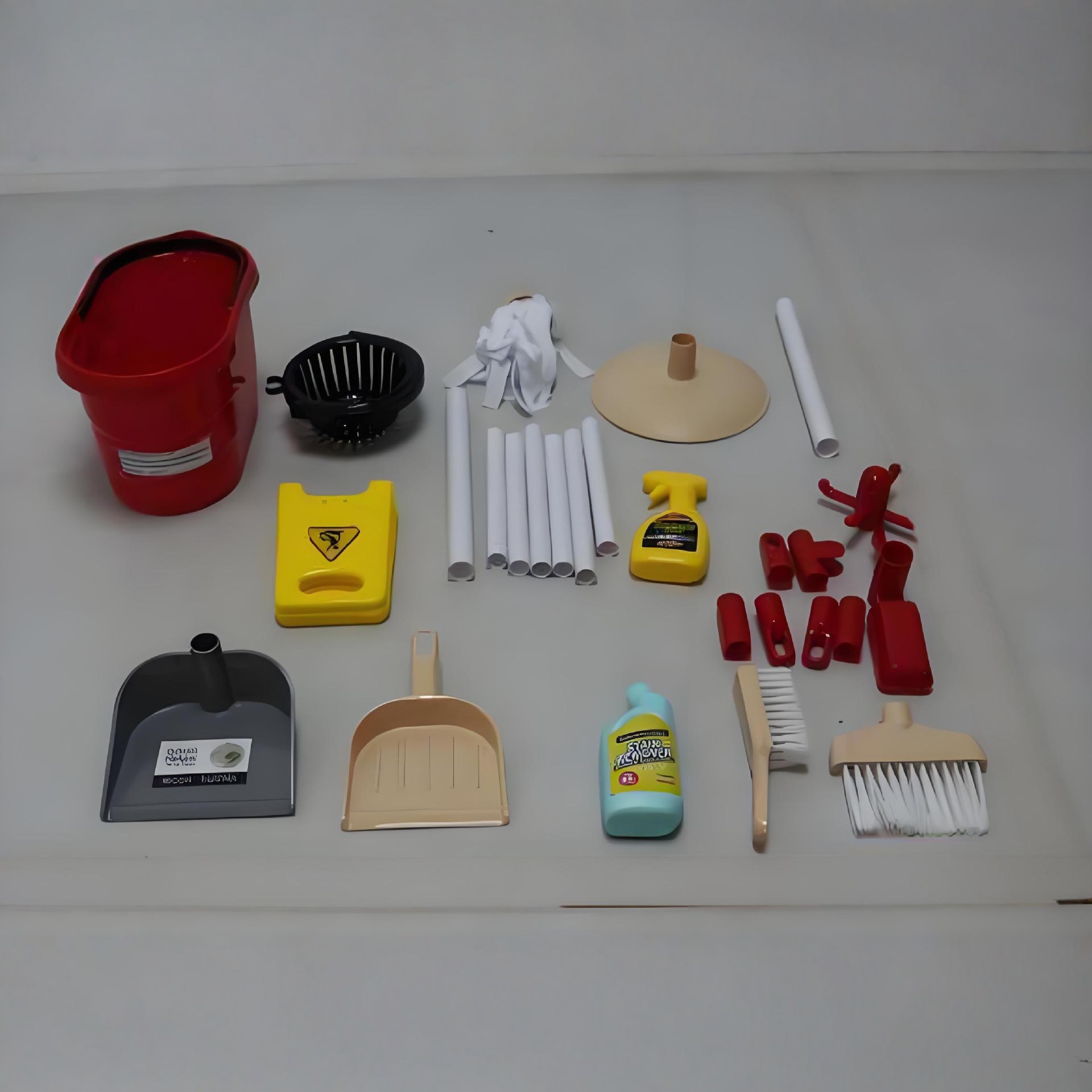 Juegos de limpieza transfronterizos de limpieza y limpieza combinados de simulación de juguetes de iluminación de acertijos