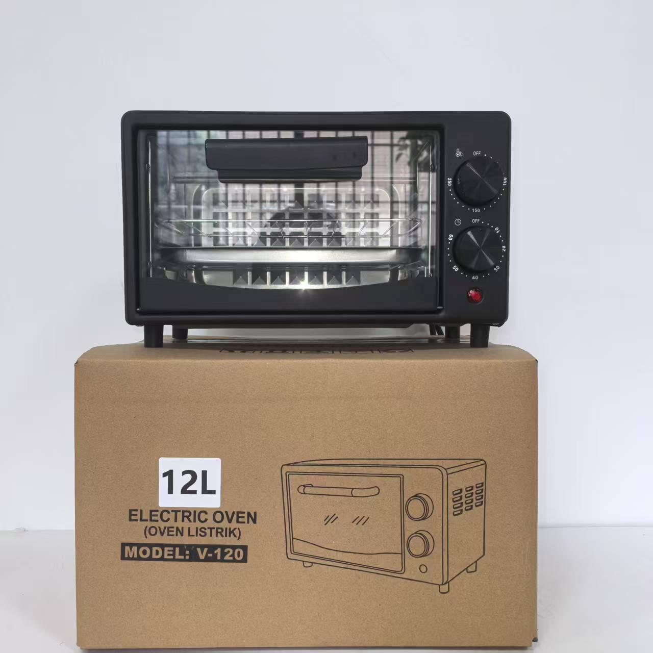 15L Oven for Home Use, Multifunctional Small Double-Layer Electric Oven, Smart Bread Baking and Roasting Integrated Oven