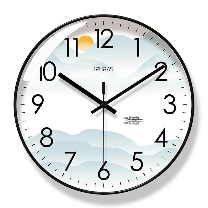 [Ultra-quiet-blue core clock] 8227-B black box