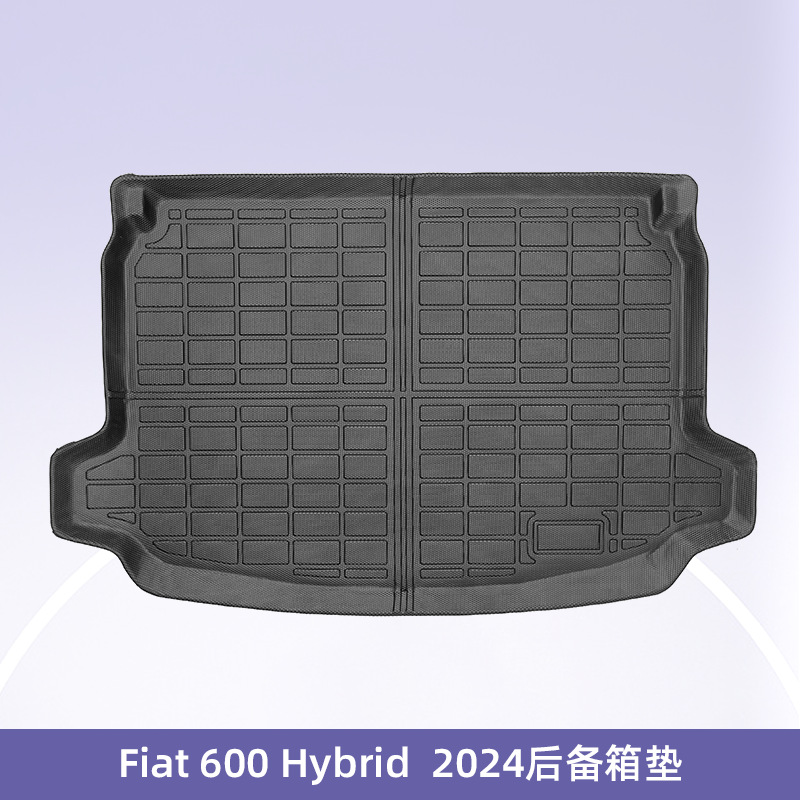 Europa para Fiat Fiat 600 híbrido 2024 3D todo el tiempo TPE cojín de pie cojín de colateral