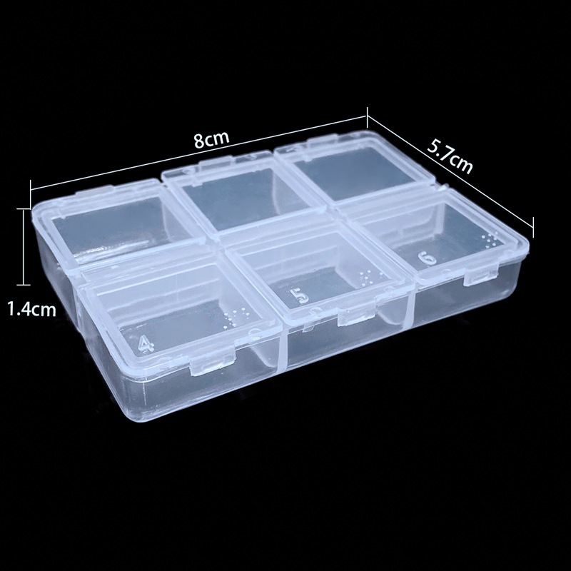 Simple Style Transparent Plastic Jewelry Boxes display picture 2