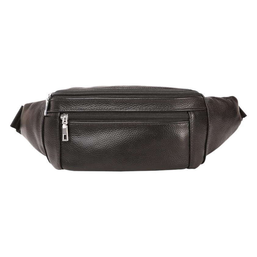 Men's Bag Cross-border Men's Waist Bag Waist Bag Men's Body-fitting Crossbody Bag Head Layer Cowhide Men's Bag Fashionable Business Commuter Chest Bag
