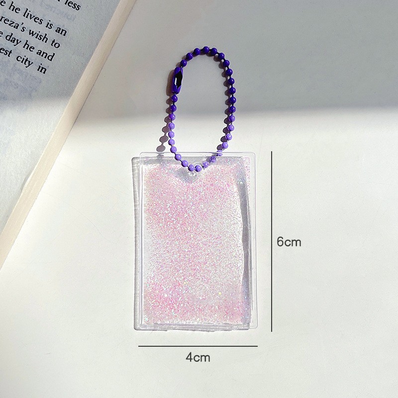 Soft PVC # Flowing Sand Pink # Send Random Chain 