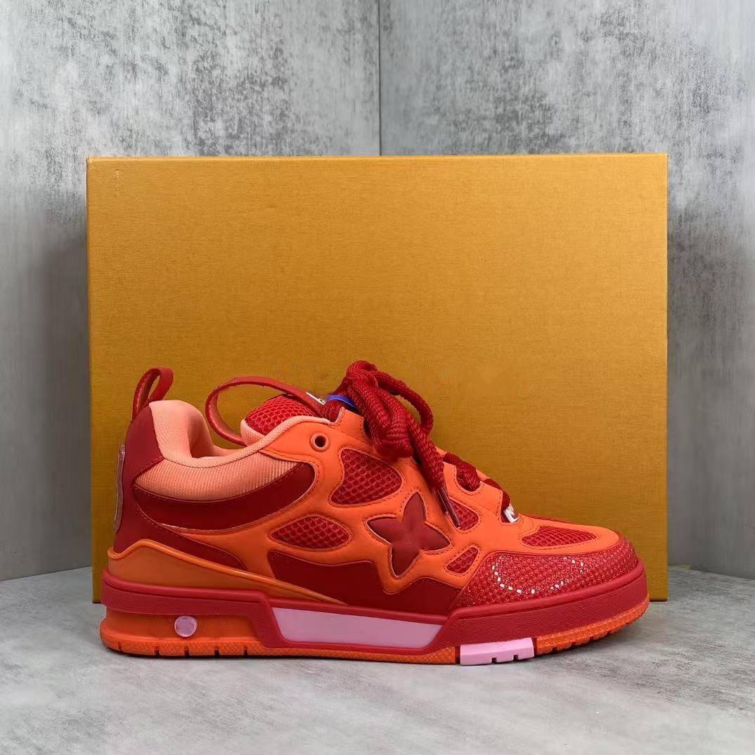 Comercio exterior estación europea zapatos de pan para hombres y mujeres, zapatos de suela gruesa, zapatos deportivos de moda, zapatos de skate para parejas