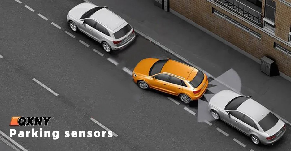 The Erlangshen reverse radar with 4 rear sensors emits a sound like the original and features high-precision ultrasonic detection