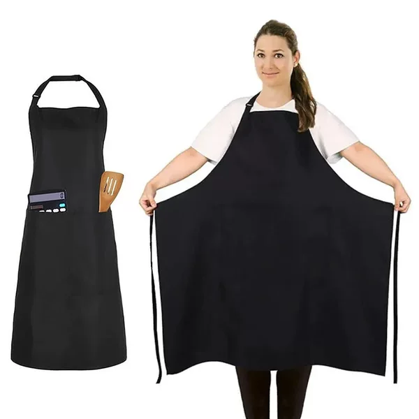 Amazon's Wear-Resistant Polyester Apron Cross-Border Restaurant Kitchen Home Painting Home Gardener Ceramicist Work Apron