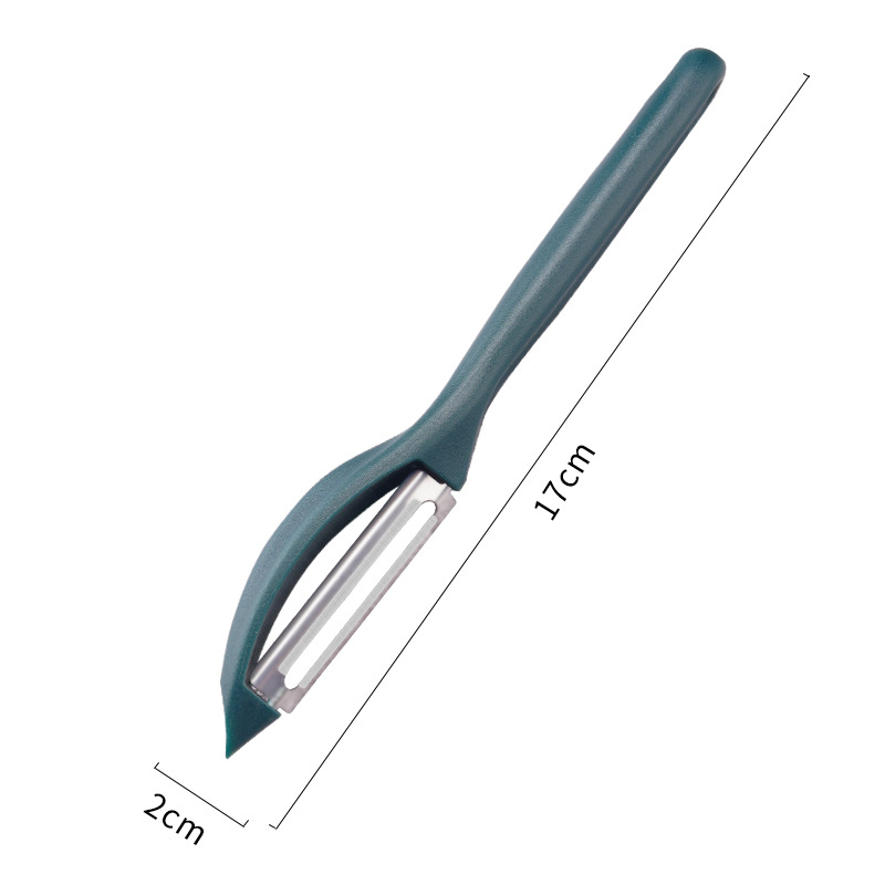 Cocina de acero inoxidable planas de regalo manzana gran cantidad de raspador de papas raspador de peras verduras raspador puede