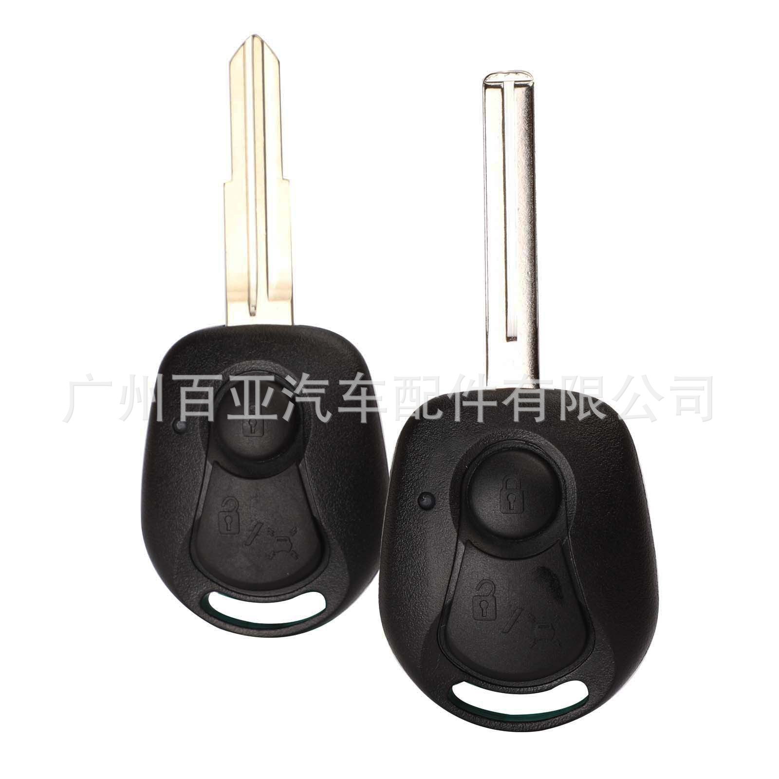 Suitable for 2-key Ssangyong Aiteng Rest Enjoy Royal Straight Board Remote Control Car Key Shell Replacement Shell